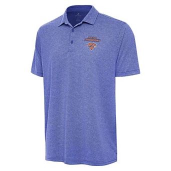 Men's Antigua New York Knicks 2026 NBA Champions Scheme Polo