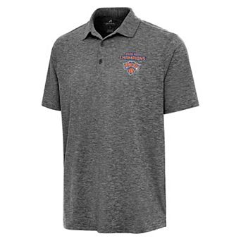 Men's Antigua New York Knicks 2026 NBA Champions Par 3 Polo