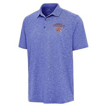 Men's Antigua New York Knicks 2026 NBA Champions Par 3 Polo