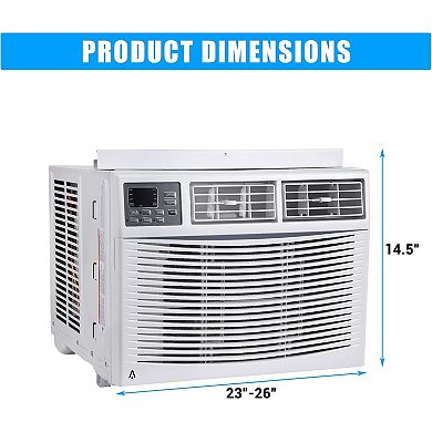 10000 BTU Smart Window Air Conditioner, Window AC Unit with Remote/App Control