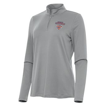 Women's Antigua New York Knicks 2026 NBA Champions Reprocess Quarter-Zip Pullover