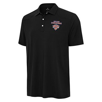 Men's Antigua New York Knicks 2026 NBA Champions Western Polo