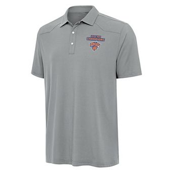 Men's Antigua New York Knicks 2026 NBA Champions Western Polo