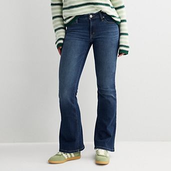 Juniors' SO® Low Rise Stretch Flare Denim Jeans