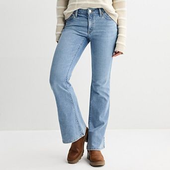 Juniors' SO® Low Rise Stretch Flare Denim Jeans