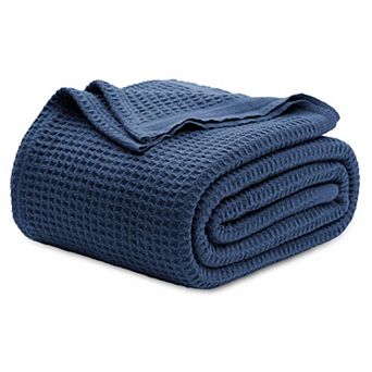 Bedsure Essential Collection Breathable Waffle Weave Throw Blanket GentleSoft™️