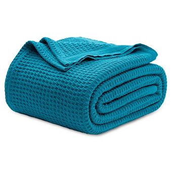 Bedsure Essential Collection Breathable Waffle Weave Throw Blanket GentleSoft™️