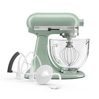 KitchenAid® KSM154GB Artisan Bundle 5-qt Tilt-Head Stand Mixer with Glass Bowl