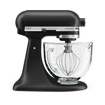 KitchenAid® KSM154GB Artisan Bundle 5-qt Tilt-Head Stand Mixer with Glass Bowl