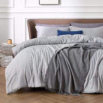 Bedsure Soft Cationic Dyed Comforter Set with Pillowcases