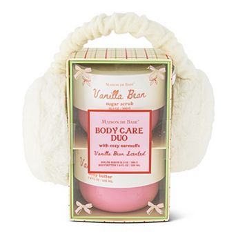 MAISON DE BASE 3 pc Body Scrub, Body Butter & Earmuff Set