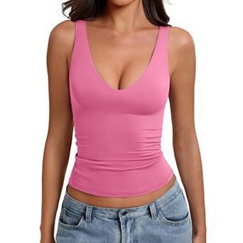 Avidlove Tank Top for Women Deep V Neck