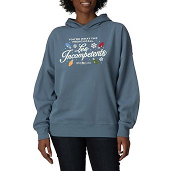 Women's Home Alone Les Incompetents Oversized Fleece Hoodie Sweatshirt
