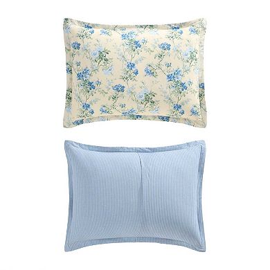 Laura Ashley Blossom Dance Comforter Set with Shams
