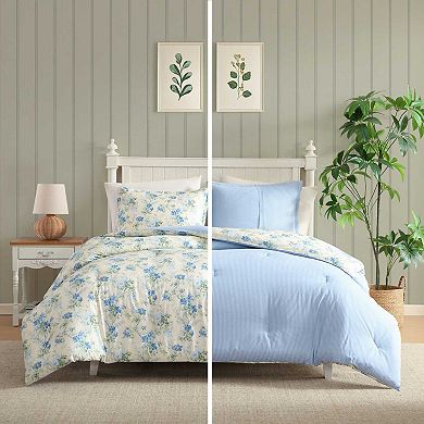 Laura Ashley Blossom Dance Comforter Set with Shams