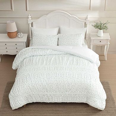 Laura Ashley Rosebuddies Comforter Set with Shams