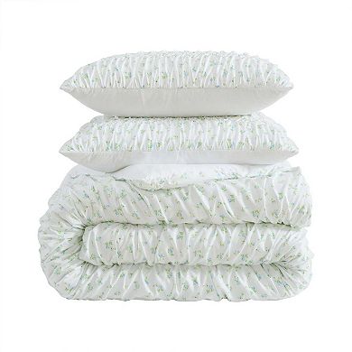 Laura Ashley Rosebuddies Comforter Set with Shams