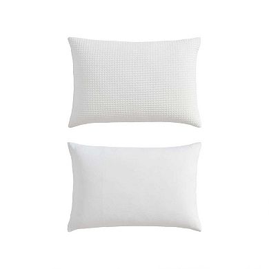Laura Ashley Waffle Bella Comforter Set with Sheets