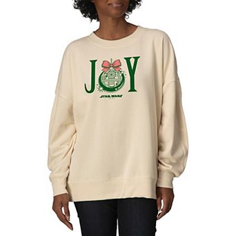 Women's Star Wars Joy Oversized Fleece Crew Sweatshirt