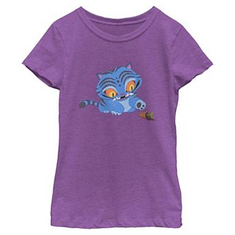 Girls 6-16 K-Pop Demon Hunters Happy Derpy Graphic Tee