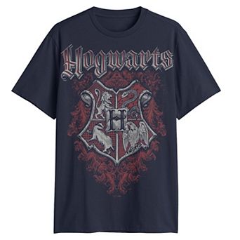 Men's Harry Potter Hogwarts Medieval Crest Graphic Tee