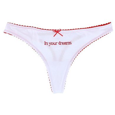 CTM Women's In Your Dreams Scallop Trim Panty (2 Pack)