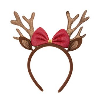 Antlers Bow Headband