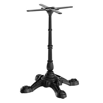 Flash Furniture Commercial Indoor/Outdoor Cast Iron Bistro Table Base