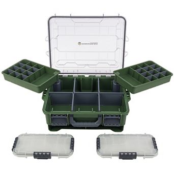 Fishing Tackle Box Green
