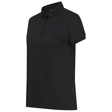 Henbury Womens/Ladies polyester Polo Shirt