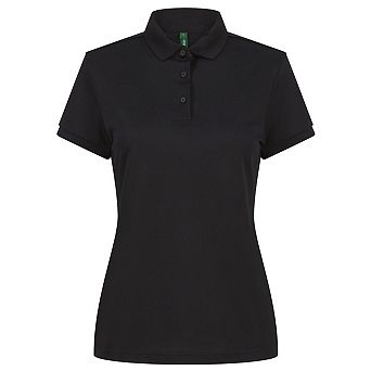 Henbury Womens/Ladies polyester Polo Shirt