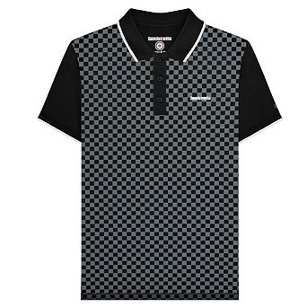 Lambretta Mens Two Tone Big & Tall Polo Shirt
