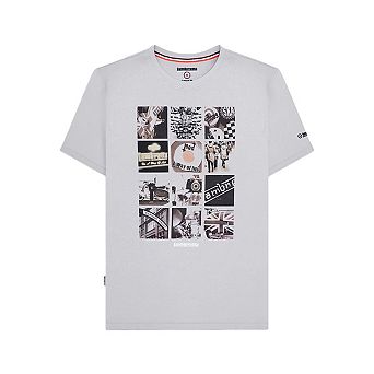 Lambretta Mens SS24 Photo Print T-Shirt