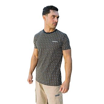 Lambretta Mens SS25 Geometric T-Shirt