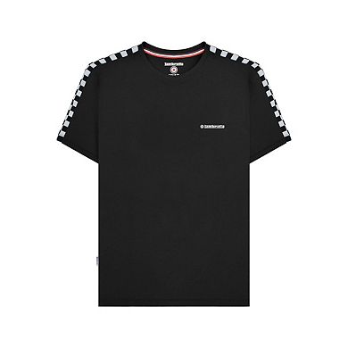 Lambretta Mens Two Tone Taped T-Shirt