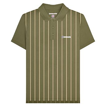 Lambretta Mens Pine Polo Shirt