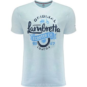 Lambretta Mens Scooter Big & Tall T-Shirt