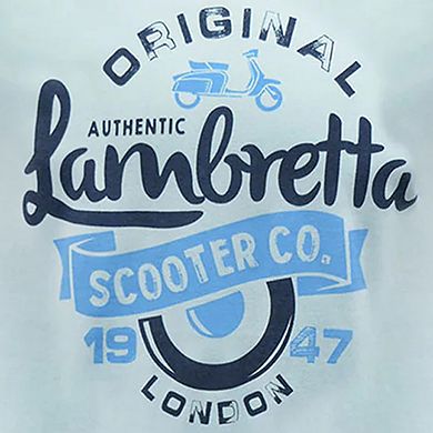 Lambretta Mens Scooter Big & Tall T-Shirt