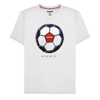 Lambretta Mens Target Big & Tall Football T-Shirt