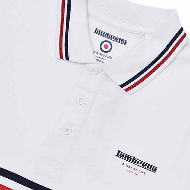 Lambretta Mens Classic SS24 es Polo Shirt