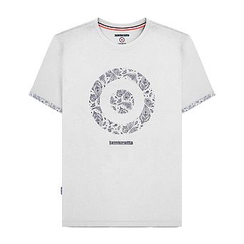 Lambretta Mens SS25 Paisley Target T-Shirt