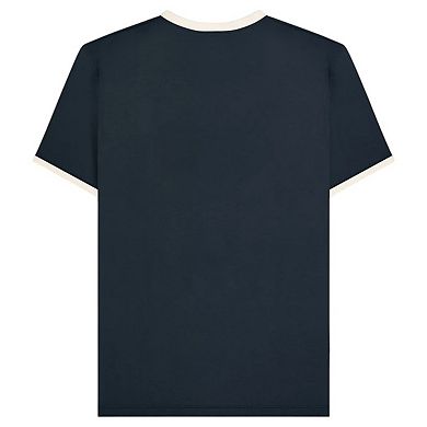 Lambretta Mens SS25 Ringer Logo T-Shirt
