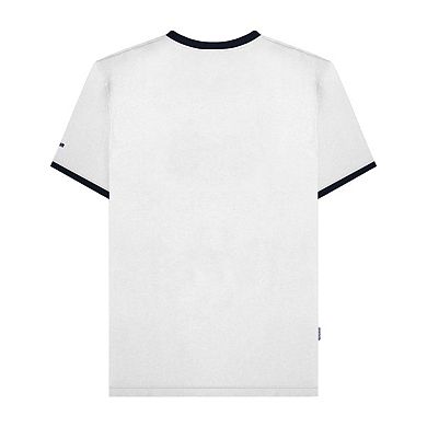 Lambretta Mens SS25 Ringer Logo T-Shirt