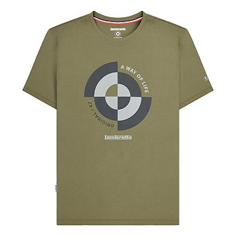 Lambretta Mens Target Quadrant T-Shirt