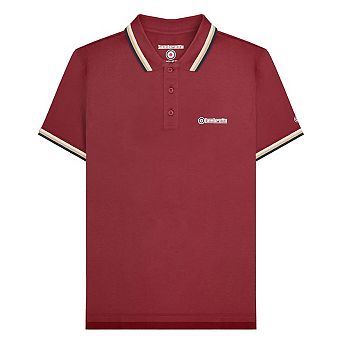 Lambretta Mens Triple Tipped Polo Shirt