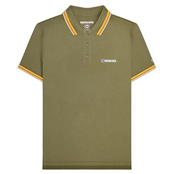 Lambretta Mens Triple Tipped Polo Shirt