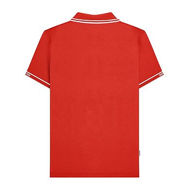 Lambretta Mens SS25 Branded Sleeve Polo Shirt