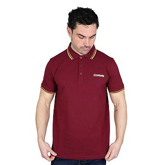 Lambretta Mens SS25 Twin Tip Polo Shirt