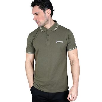 Lambretta Mens SS25 Twin Tip Polo Shirt