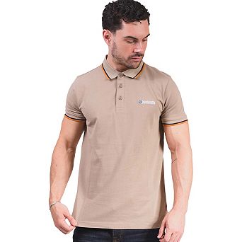 Lambretta Mens Triple Tipped Polo Shirt